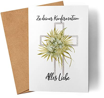 Kartentraumland Zu Deiner Konfirmation Alles Liebe Karte Konfirmationskarte Kirche Geschenk Glaube