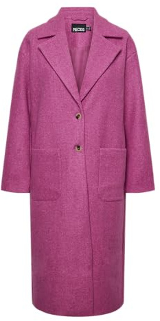 Pcjili Long Coat BC, fucsia, M
