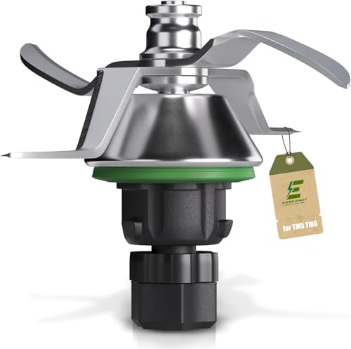 EASCANDY Lama di Ricambio per Bimby TM5 TM6 TM7 – Lama Affilata in Acciaio Inox SUS420 Compatibile con Vorwerk, Resistente e Antiruggine