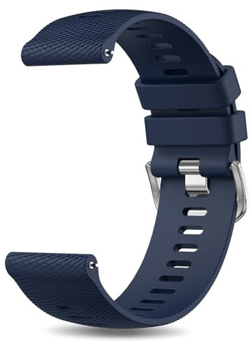 Vancle 22mm Armband, Weich Silikon Uhrenarmband 22mm für Smartwatch
