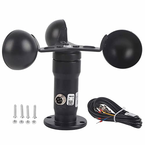 Strumento di Misura del in Uscita del Segnale a Impulsi 4-20mA Sensore di velocità del in Lega di Alluminio Anemometro Rilevatore di velocità del