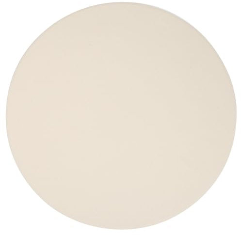 Garneck 1pezzi Teglia Per Pizza in Cordierite Resistente Pietra Per Pizza Per Grigliare Pizze Fresche o Surgelate in Forno Distribuisce Calore Uniforme Per Cottura Ottimale