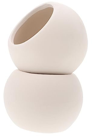 BESPORTBLE 1 Jeu Pot De Fleurs Pot De Fleurs Contenants Floraux Support De Fleurs Peint À La Main Contenants De Fleurs Matériel d'art De Bricolage Matériel De Bricolage pour 2 pièces