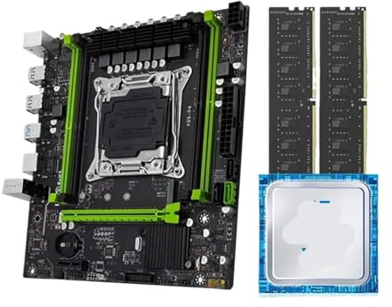 X99 Motherboard Bundle With Xeon E5 2670 V3 Processor And Dual Channel 2133MHz DDR4 ECC RAM For NVME PCIe 3.0 Systems
