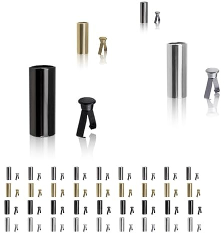 txuzong 48 Stück Kordelstopper Set, 8mm Metall Druckknöpfe in 4 Farben - Für Hoodies, Jacken, Hosen, Schuhe & Outdoor-Ausrüstung - Einfache Montage mit Aufdruckwerkzeug