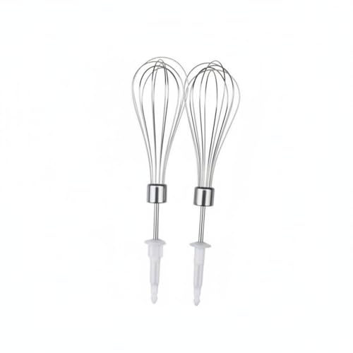 MotiveTech 2 Pezzi Frusta per Sbattitore Elettrico, Fruste Ricambi Sbattitore in Acciaio Inossidabile, Frusta a Filo per Sbattitore Resistente alla Ruggine, 12-Wire PAIR