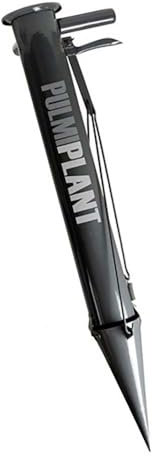 Kamikaze Plantoir Manuel Bulbes et Légumes Double Poignée avec Mécanisme de Dégagement Automatique. Planteur Facile à Utiliser. Acier Ultra Robuste et Léger avec Peinture EPOXY Résistante au Soleil