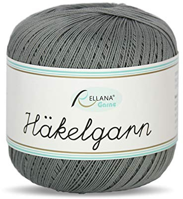 Rellana crochet yarn, filet crochet thread, 50 grams