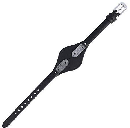 Fossil Correa de Reloj Pulsera 08mm Cuero Negro - Es-3199 | Lb-es3199