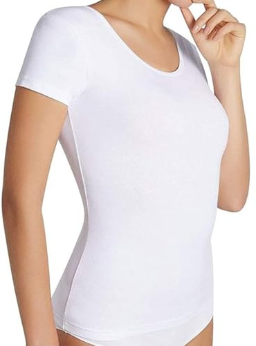 YSABEL MORA Camiseta Interior Térmica Manga Corta para Mujer.