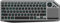 Techly 365375 Tastiera Wireless Dual Mode Bluetooth & 2.4G per Smart TV Retroilluminata con Touchpad Nero