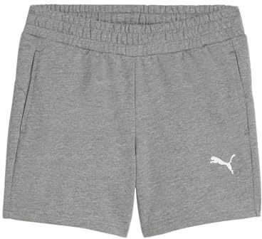 PUMA teamGOAL Casuals Shorts Damen grauweiss XS