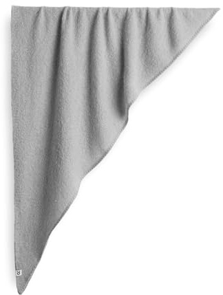 OPUS Damen Schal | AMADSI Dreieckstuch aus Bouclé Strick hazy fog melange, 0