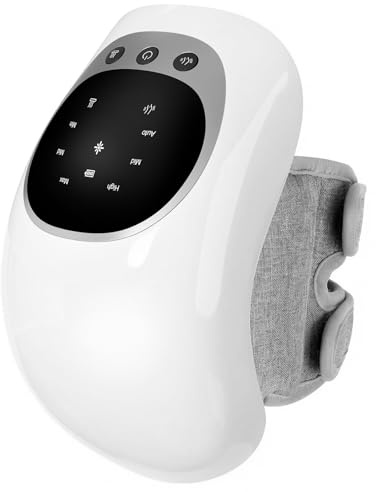 Cozion Kneerelief Schnurloses Knie Massagegerät In-frarot & Laser | Tiefen-Infrarotwärme mit Laser & Vibration. Angenehme Wärme für verspannte Muskeln, Gelenke und Bänder