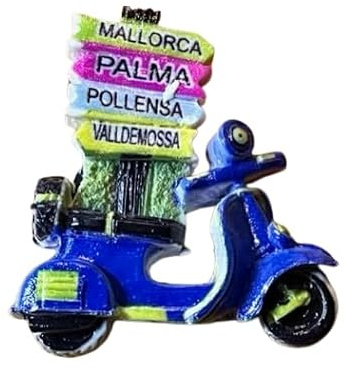 Mallorca Spanien Mallorca Magnet Mallorca Souvenir Mallorca Kühlschrankmagnet Balearische Inseln Souvenir Spanien Geschenk