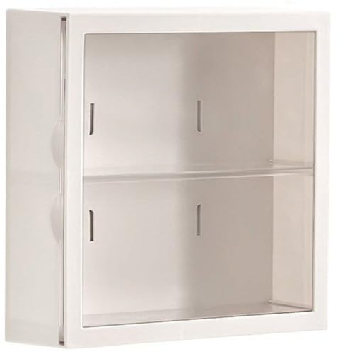 Wandklarer Halter Actionfiguren-Vitrine Wandmontierte Vitrinenbox Schaukasten für Sammlerstücke Spielzeug Anime-Modell Schuhorganisator für Badezimmer Schlafzimmer Schauvitrine Wandhängender Fall