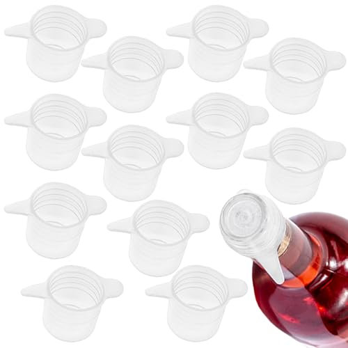 Tapones botellas cristal agua vino 12 uds adaptables ecologicos elasticos reutilizables Sin BPA Lavado a lavavajillas