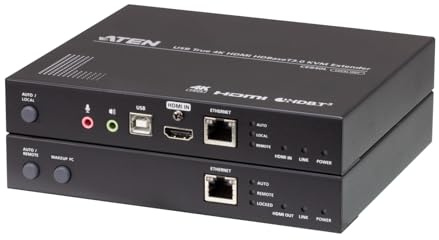 ATEN CE840 USB True 4K HDMI KVM Extender, HDBaseT 3.0