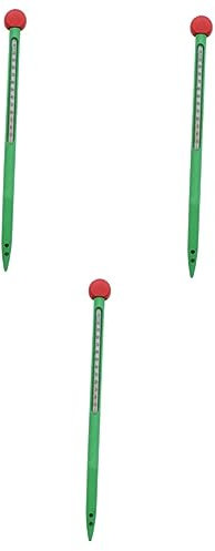 SOLUSTRE 3 Pièces Thermomètre à Compost Thermomètre à Eau Pour Plantes De Sol De Jardin De Température Du Sol