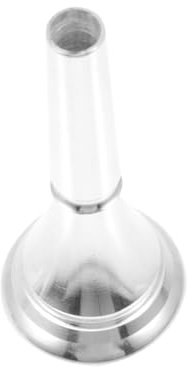 BESTonZON Versilbertes Hornmundstück Aus Messing Für Waldhorn Glatte Oberfläche Langlebiges Musikzubehör Geeignet Für Konzert Outdoor Und Familienfeiern Professionelles Und Tragbares Instrum