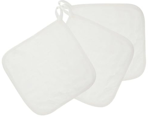 Babybadehandtücher 3 Stück-pack aus Bambusfaser für Neugeborene Weiß | Weiche, Atmungsaktive Oberfläche, Wasserabsorbierend und Mehrfach Nutzbar, zum Gesichtwaschen