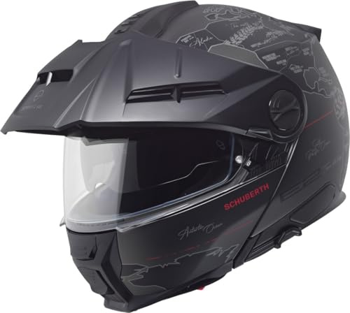 SCHUBERTH HELMET E2 ECE DEKOR ATLAS ANTHRACITE 57 (M)