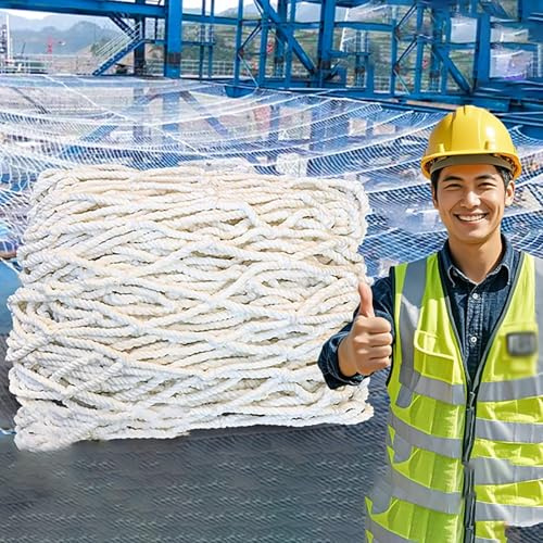 Anhängernetz Ladungssicherungsnetz Gepäcknetz Kommerzielles Extra Großes Sicherheits-Ladungssicherungsnetz, 1 2 M 3 4 5 6 8 10 12 14 16 18 M Lang Spielgeräte-Fallschutznetz, Anti-UV-Träger-Pickup-Van-