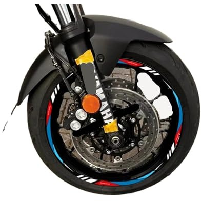 Moto Llantas Para K&awasaki 12 13 14 15 16 17 Y 18 Pulgadas Cinta Adhesiva Llanta Motocicleta Moto Scooter Pegatinas