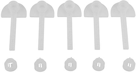 Ausla Conjunto de Alimentador de Abejas de Pato, Recarga Fácil, Abdominales Resistentes, Herramienta Esencial, Fácil Instalación, No Se Necesita Abertura, 5 Piezas Transparentes, Se Conecta a una