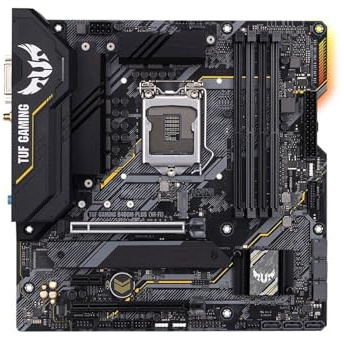 Scheda Madre Scheda madre Fit For ASUS TUF GAMING B460M-PLUS (WI-FI) Intel B460 (LGA 1200) micro ATX DDR4 128G PCI-E 4.0 M.2 HDMI USB 3.2 ATX
