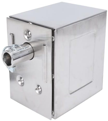SIXRUN 45W Motor de Asador para Parrilla, Motor de Parrilla de Acero Inoxidable con Torsión de 200-250kg para Cerdo, Cabra, Pollo, Asador, Cocina Al Aire Libre y Camping.