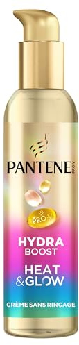 Pantene Pro-V Hydra Boost Crème Sans Rinçage Anti-Frisottis 135ml | Crème Sans Rinçage. Protège contre l'humidité, les frisottis et la chaleur. Avec formule Pro-V activée par la chaleur.
