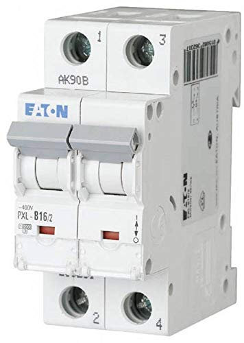 Eaton 236289 Leitungsschutzschalter, 16A, 2p, C-Char