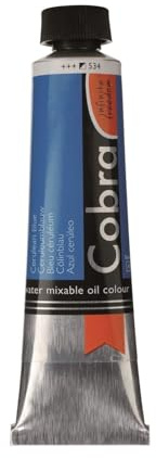 Cobra Talens wassermischbare Ölfarben, 40 ml, 534 Coelinblau