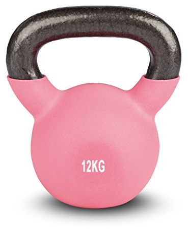 Lex Quinta 12kg Neopren Kettlebell pink