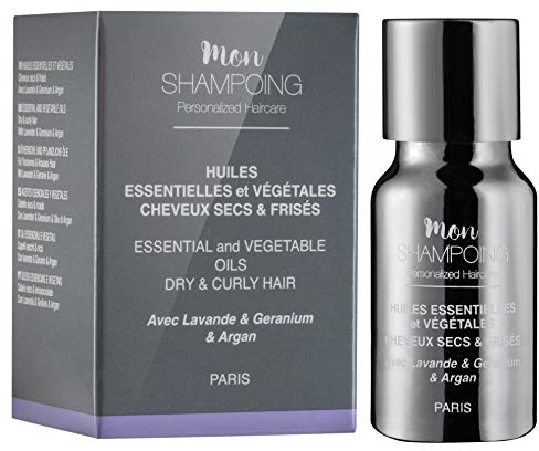 Mon Shampoing Oli essenziali e vegetali per CAPELLI SECCHI & FRISSI: Lavanda - Geranio - Argan / 5 ml (5)