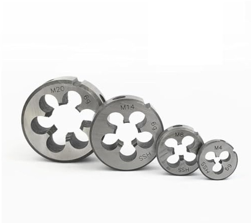 Weischer® - HSS Schneideisen M7 x 1,00 I metrisches Regelgewinde I Aussengewindeschneider Gewindeschneideisen