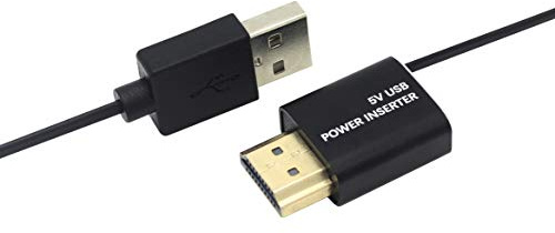 RUIPRO 5V HDMI Power Inserter, USB-betrieben, Buchse auf Stecker, 8K/4K