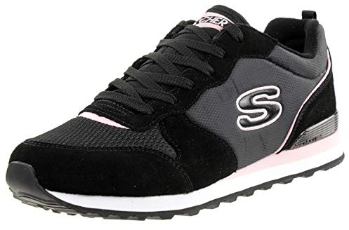 Skechers Scarpe da Ginnastica da Donna 155287, Nero e Rosa, 35 EU