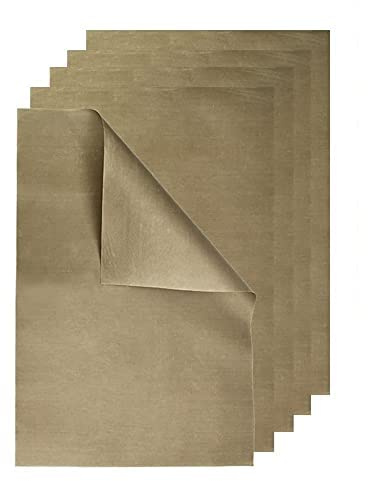 DECARETA 5 Stücke Grillmatte Antihaft Grillmatten Dauerbackfolie Backmatte für Holzkohle Backen 40 x 30cm Backpapier Grill für Gasgrill, Holzkohlegrill, Elektrogrill & Webergrill