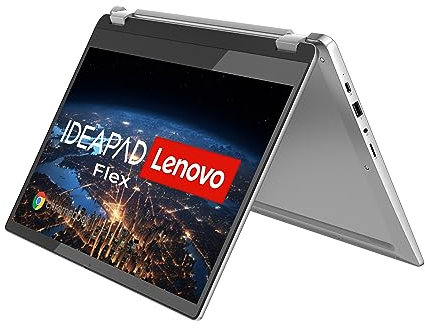 Lenovo Chromebook IdeaPad 3i Flex Convertible | 15,6 Full HD Touch Display | Intel Pentium Silver N6000 | 8GB RAM | 128GB SSD | Intel Grafik | Chrome OS | QWERTZ | grau | 3 Monate Premium Care