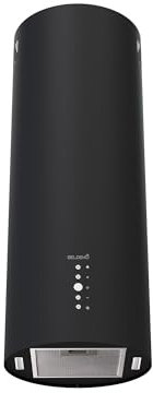 HOTTE MURALE CYLINDRE RONDE SPIRO - NOIR/BELDEKO