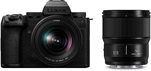 Panasonic Lumix S5IIX Mirrorless Camera with S 20-60mm + 50mm Lenses