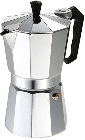 SOYDAN ZHIYOU - Machine à expresso en aluminium, cafetière italienne, percolateur à expresso, marmite Moka for cuisinière électrique, 6 tasses/160 (Color : 1cup)