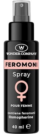 FEROMONI SPRAY CONCENTRATO per DONNA, da solo o con il tuo profumo, attrae & seduce, 40 ml