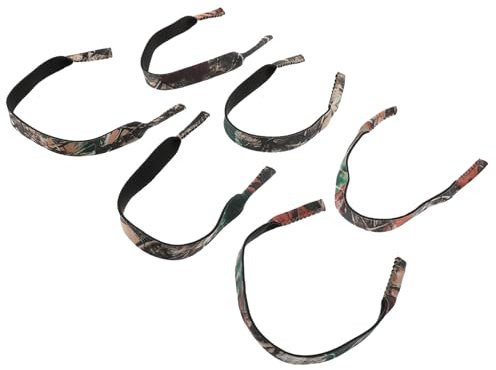 Veemoon 6stücke Schwimmendes Brillenband Aus Neopren Brillenhalter Für Sport Brillenbefestigung Sonnenbrillenband Sportbrillenband Anti-fall Riemen Leicht Und Tragbar