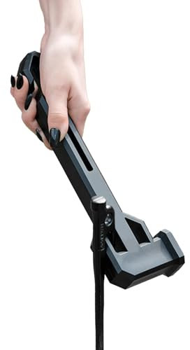 Camping-Hammer, Zelthammer, Zelthammer, rutschfester Zelthering, Nagelabzieher, Camping-Schlägel, leicht, tragbar, Outdoor-Zelt-Bodenheringhammer, Pfahlentfernungswerkzeug für Outdoor, Klettern,