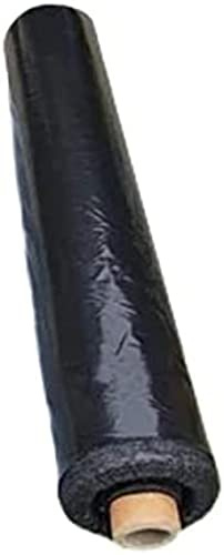 Hoja De Membrana De Cubierta De Suelo De Tela No Tejida Negra para Control De Malezas para Entradas De Autos Huertos Película De Plástico Hidratante para Jardín Mantillo Blanco Un Rollo 0,8