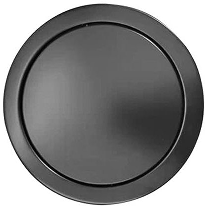 CGCSYZ Capuchon Rond de Poubelle en Acier Inoxydable, Poubelle à Rabat Automatique, Poubelle de Cuisine à œillets, Couvercle de Poubelle, Couvercle de Poubelle affleurante, pour (Gris