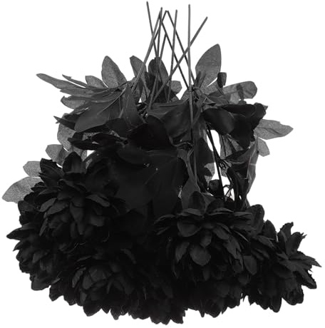 PRETYZOOM Halloween Faux Künstliche Blumen Gefälschte Bouquet Stiele Blumenarrangement Blumensträuße Hochzeit Bilder Prop
